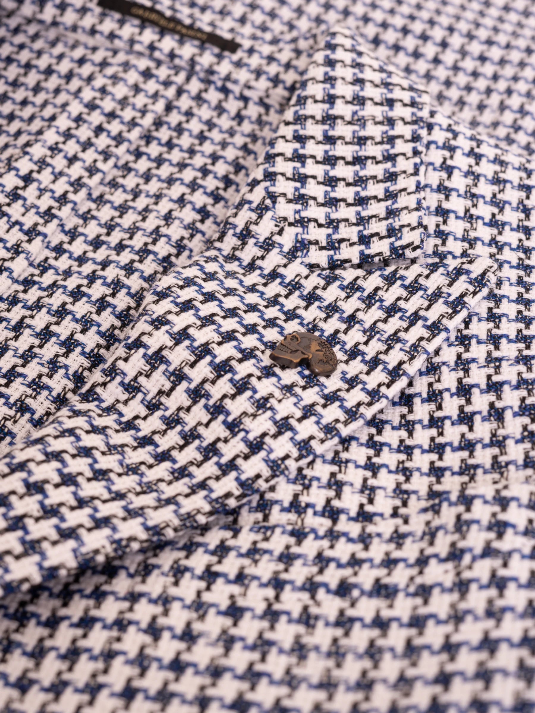 Blazer - Blauw/Wit