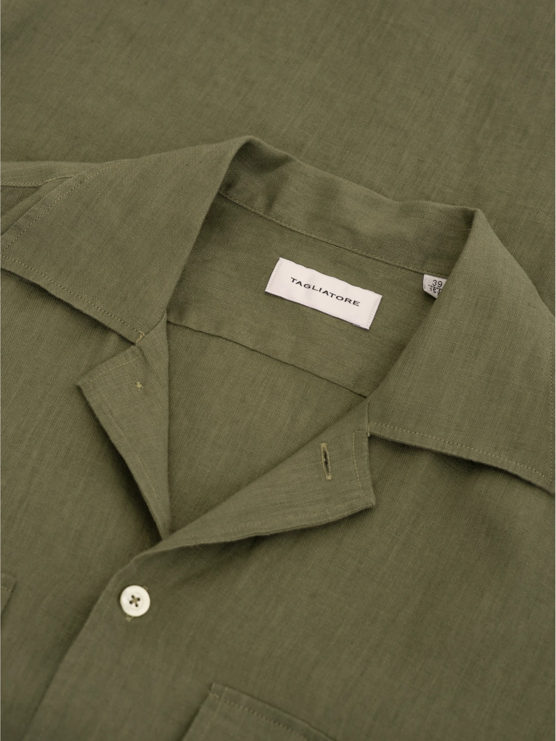 Linnen Shirt - Groen