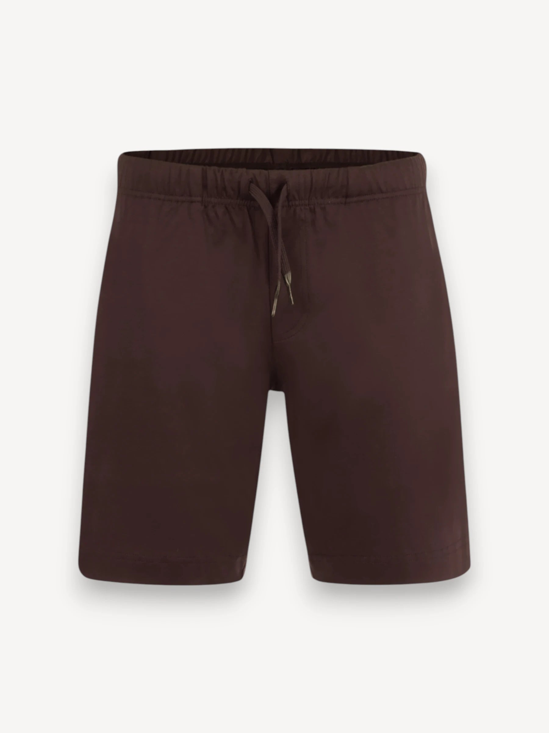 Interlock Supima Shorts - Ebony Brown