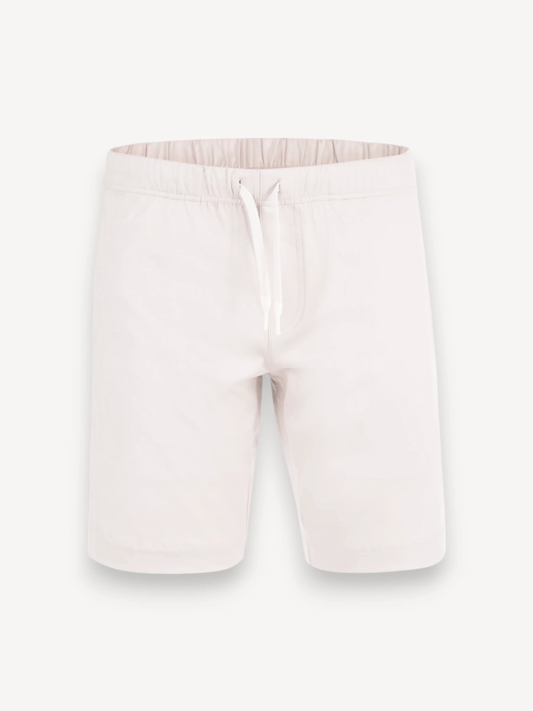 Interlock Supima Shorts - Pearl Grey