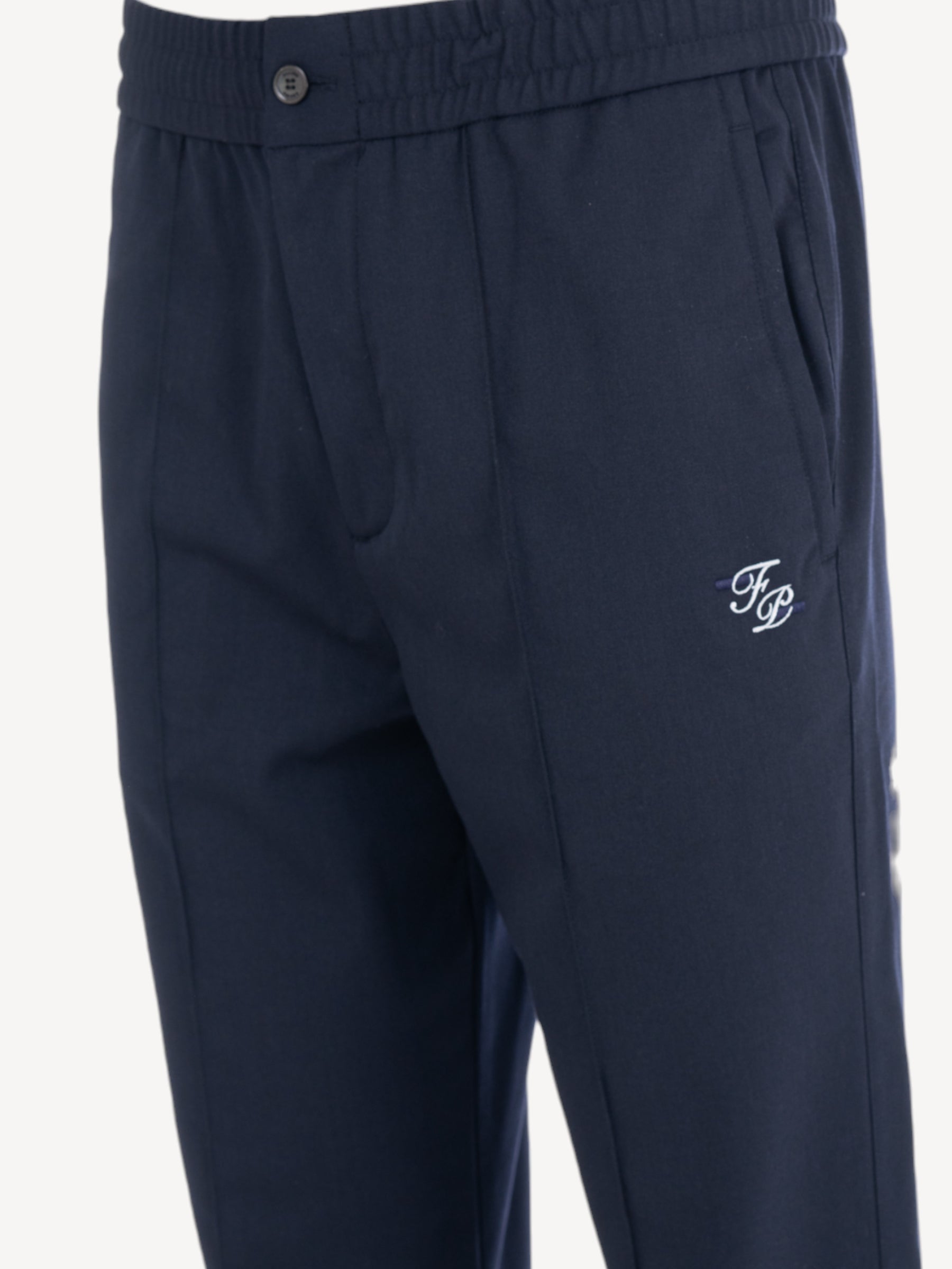 Coach Pants Twill Wool - Navy