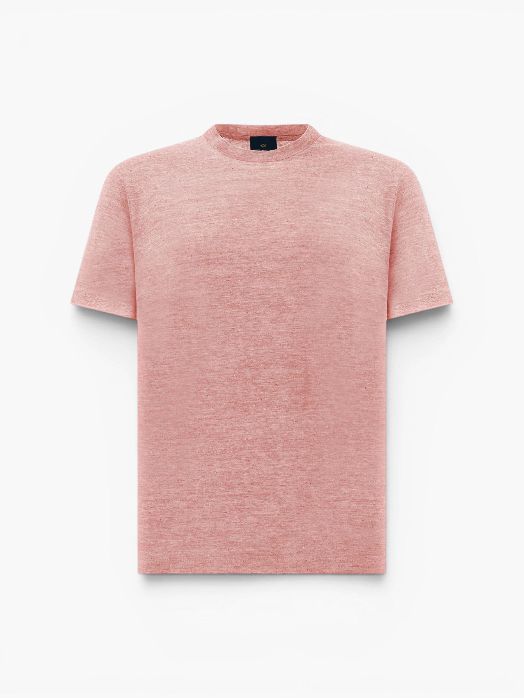 Pure Linen Jersey T-shirt - Roze