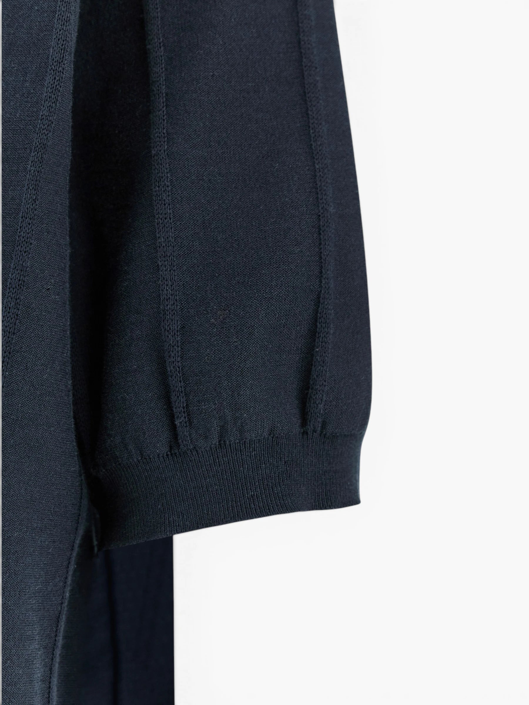 Crew Neck T-shirt - Donkerblauw
