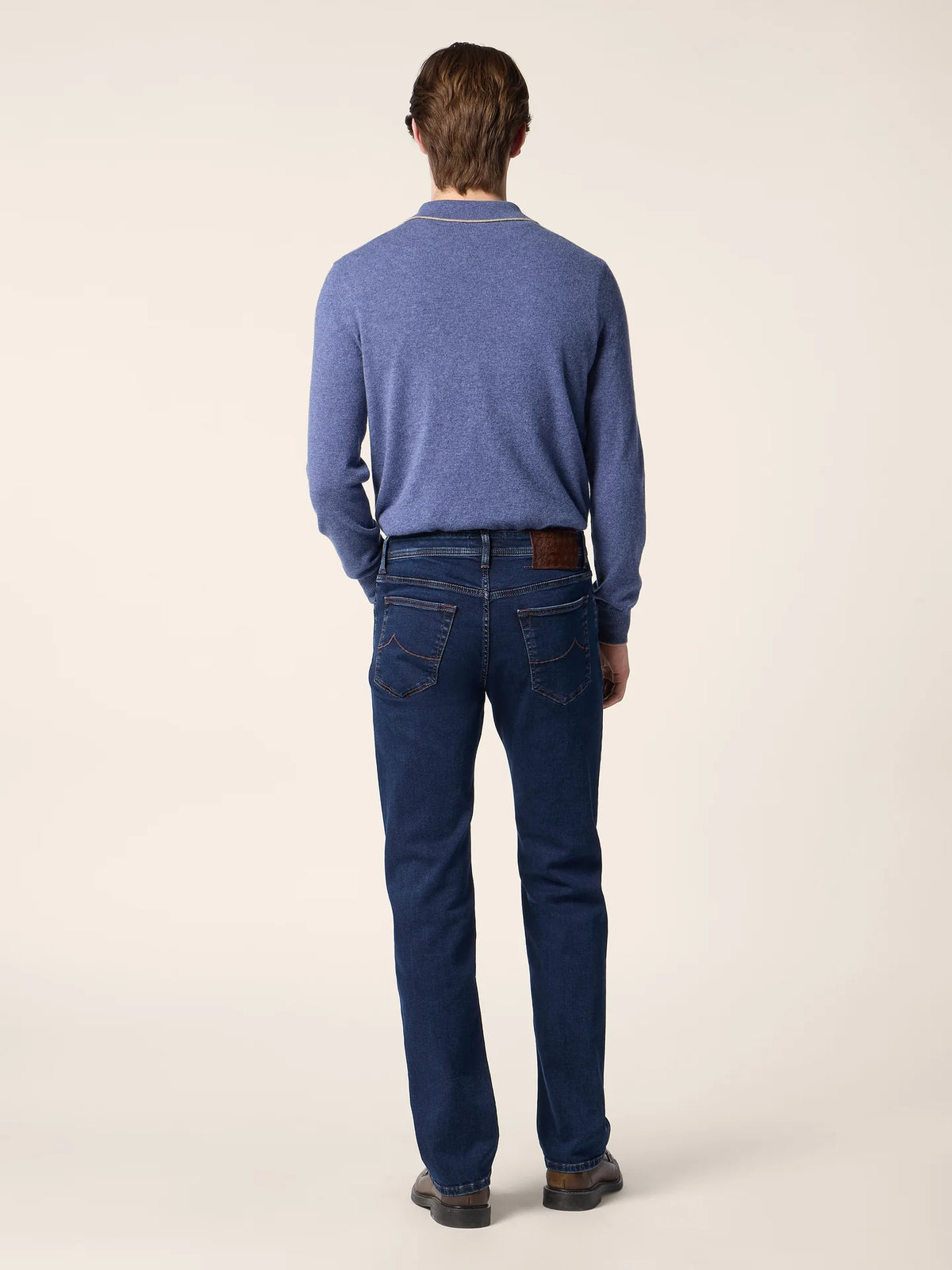 Luis Regular Fit Jeans JUM QE034 030 S3624 R2 - Donkerblauw