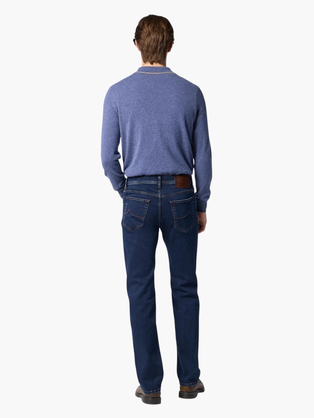 Luis Regular Fit Jeans JUM QE034 030 S3624 R2 - Donkerblauw