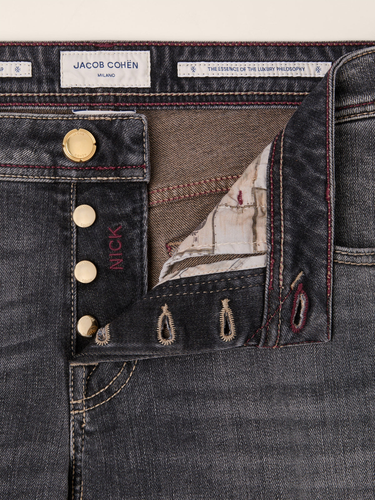 Nick Slim-Fit Jeans JUM QM006 059 S4361 V1 - Grijs