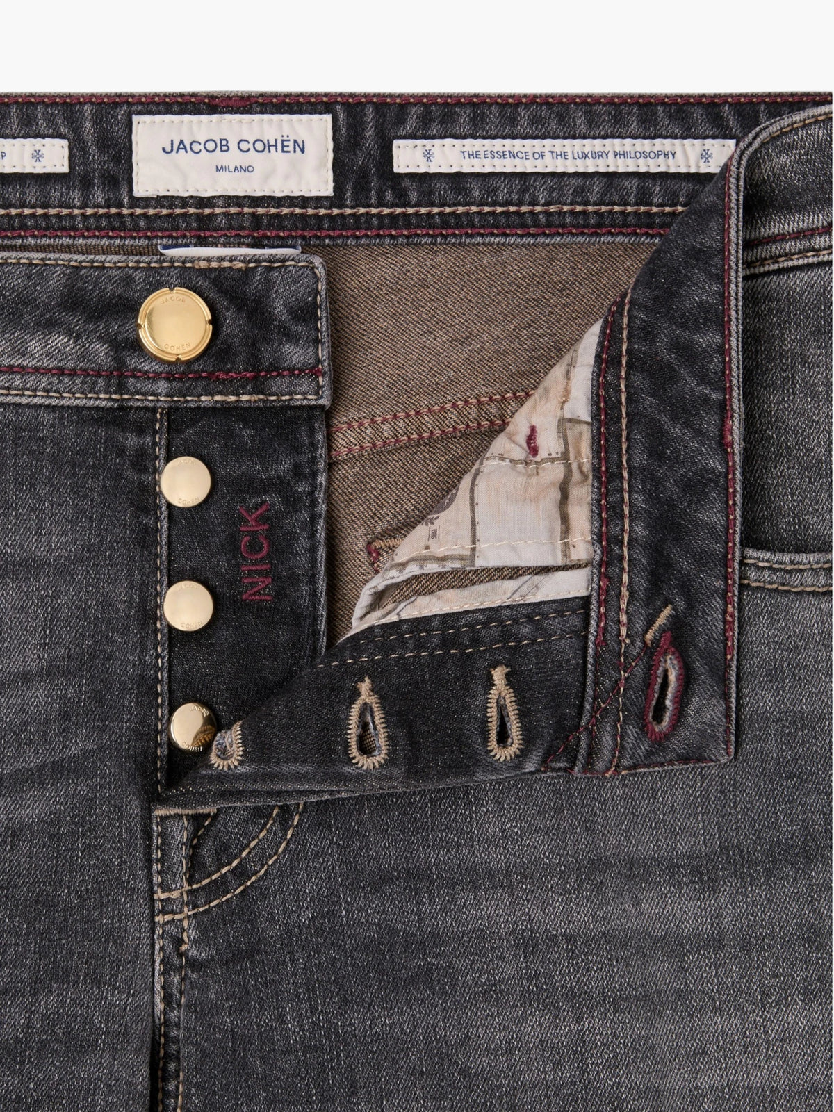 Nick Slim-Fit Jeans JUM QM006 059 S4361 V1 - Grijs