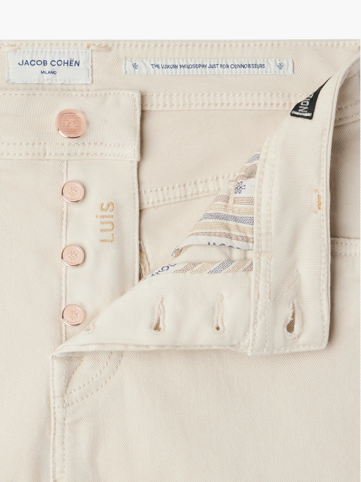 Luis Regular-Fit Broek JUM QS034 052 S3848 L2 - Ecru