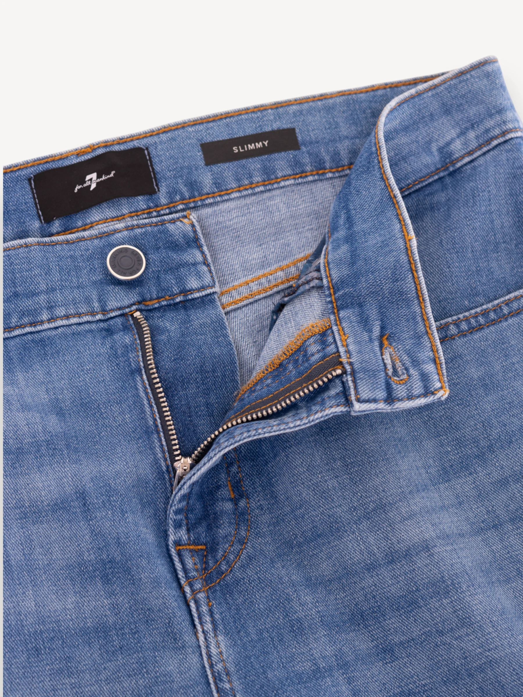 Slimmy Jeans - Midden Blauw