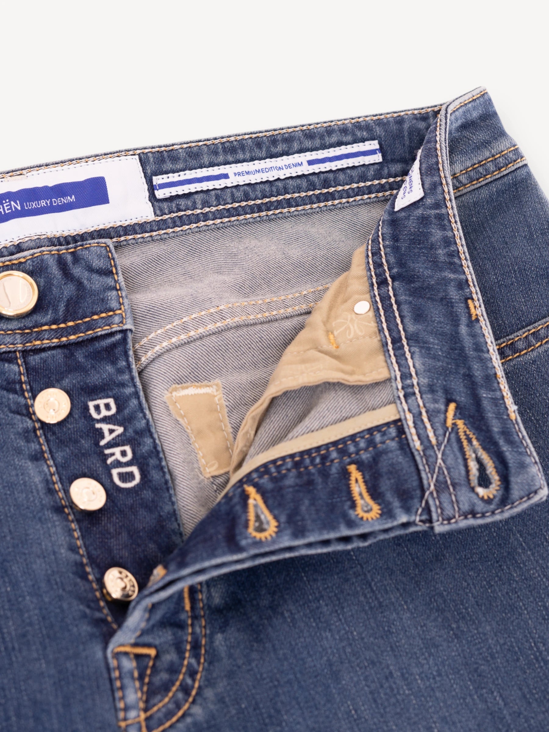 Bard Jeans - Midden Blauw