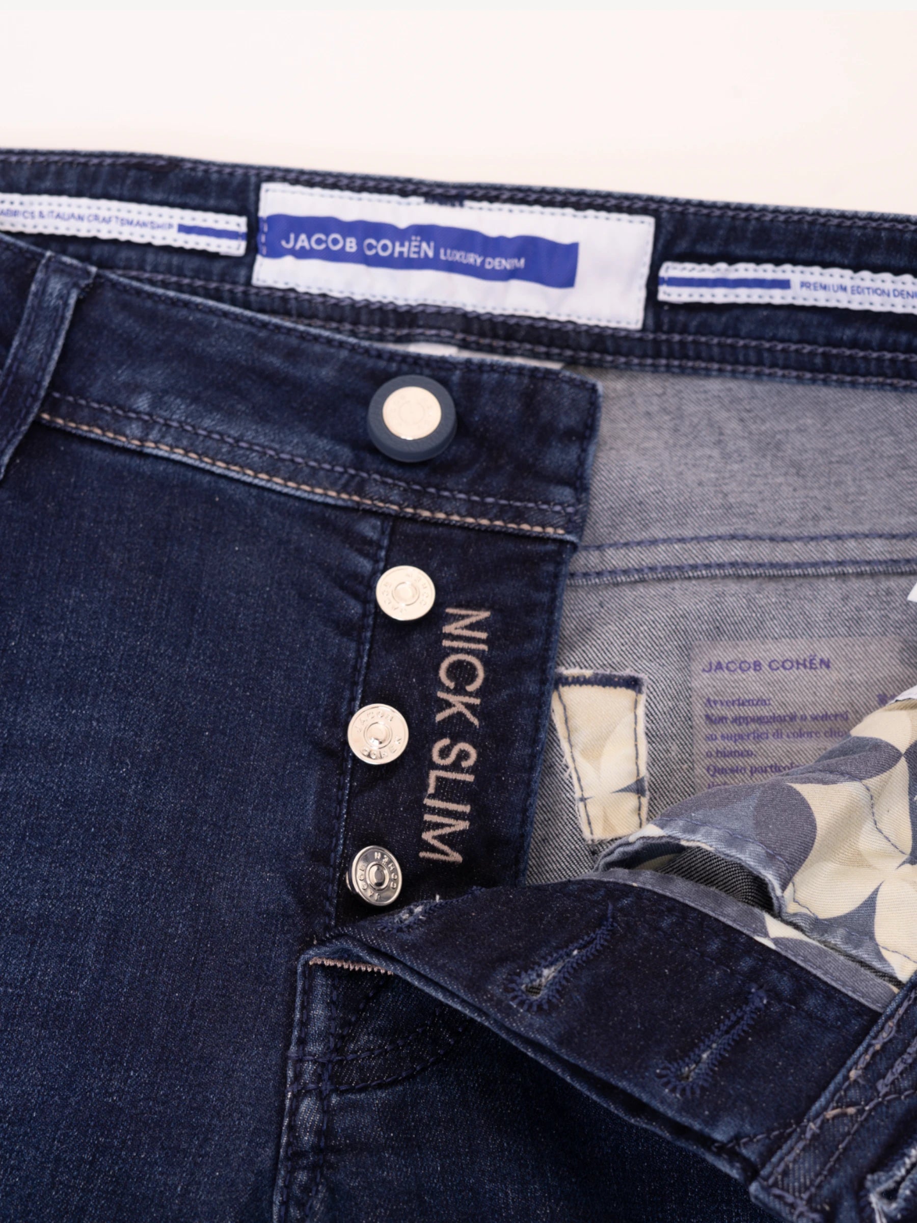Nick Slim Jeans - Donkerblauw