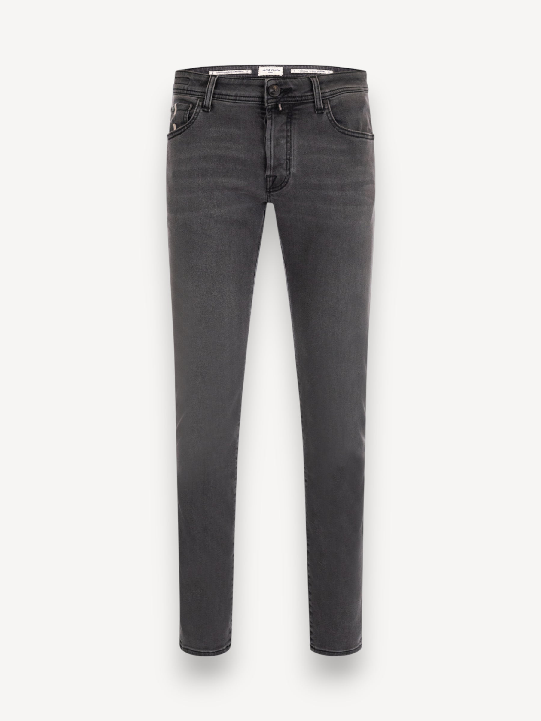 Nick Slim Jeans - Donkergrijs