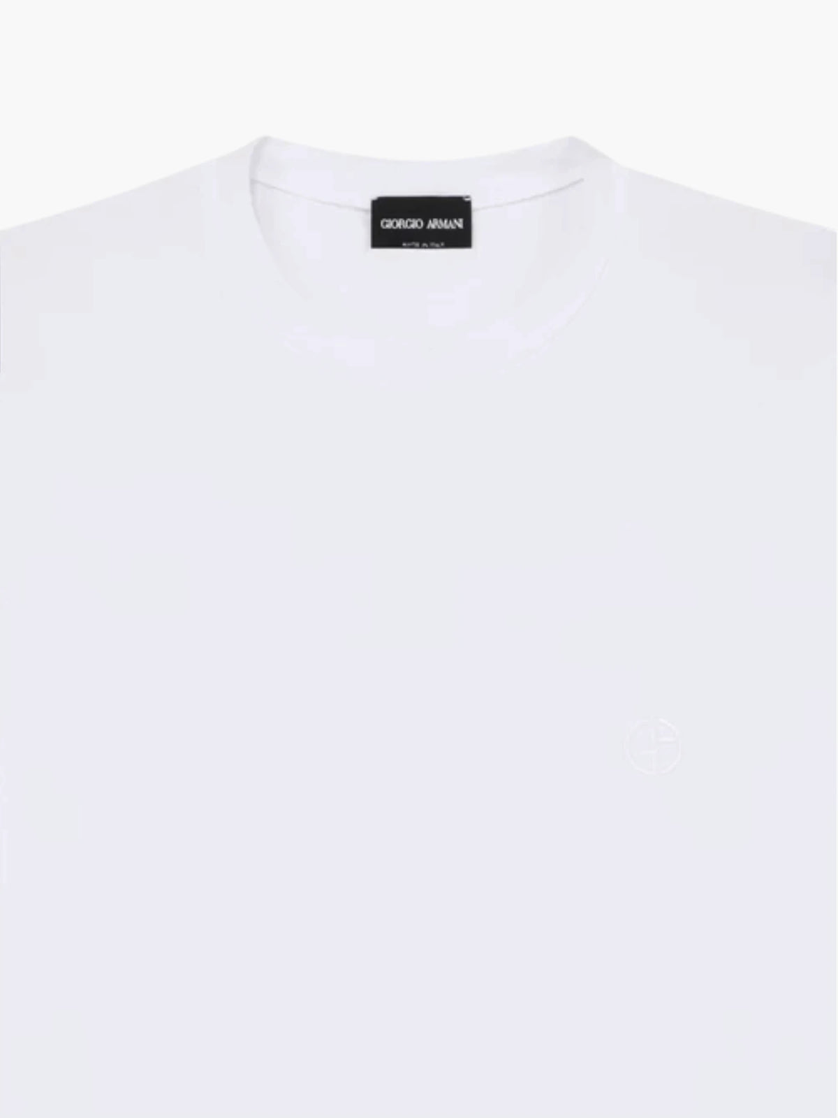 Giorgio Armani T-shirt 3GST52 SJP4Z U090 - Wit