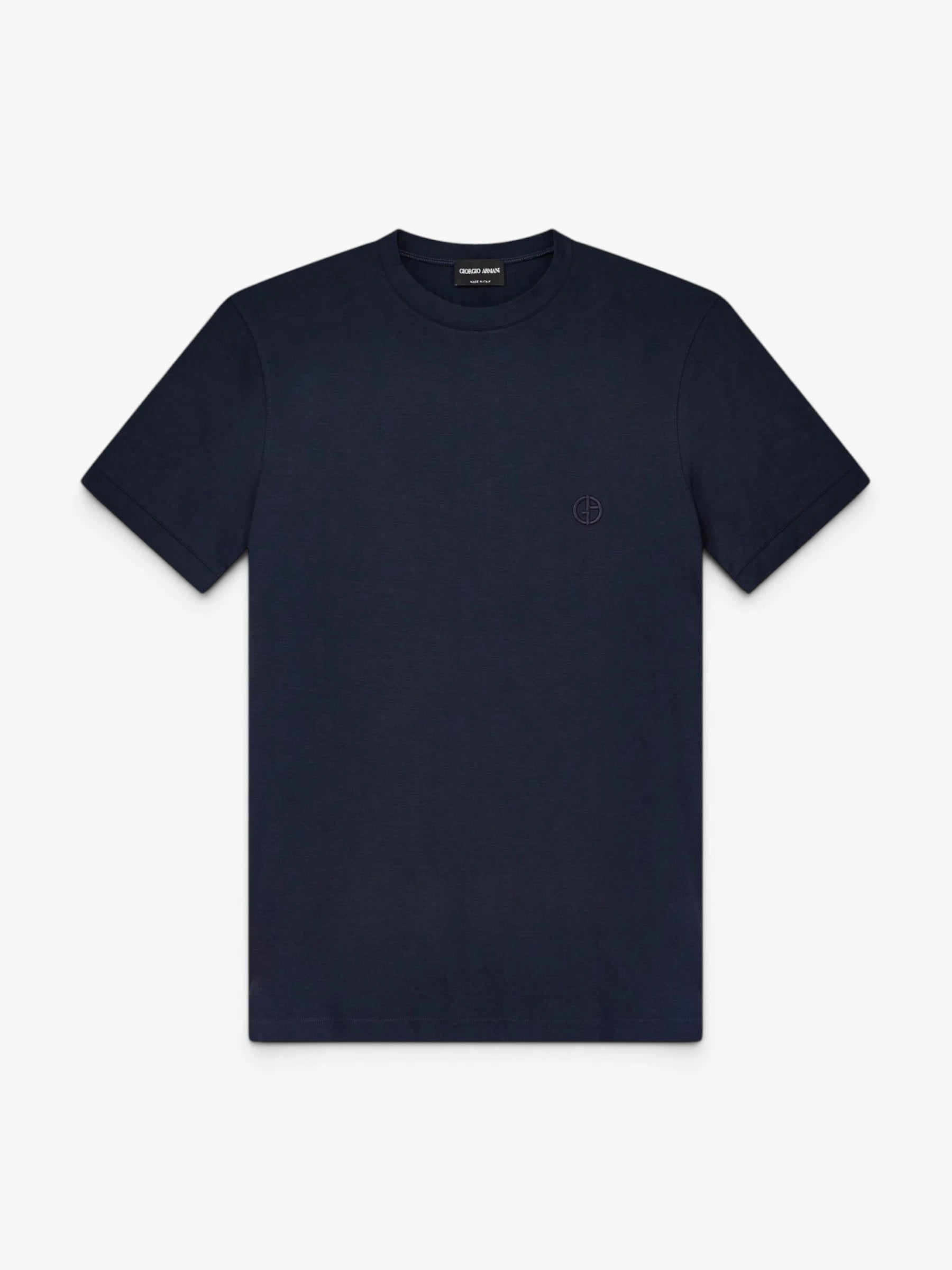 Crew-neck T-shirt - BLue Navy