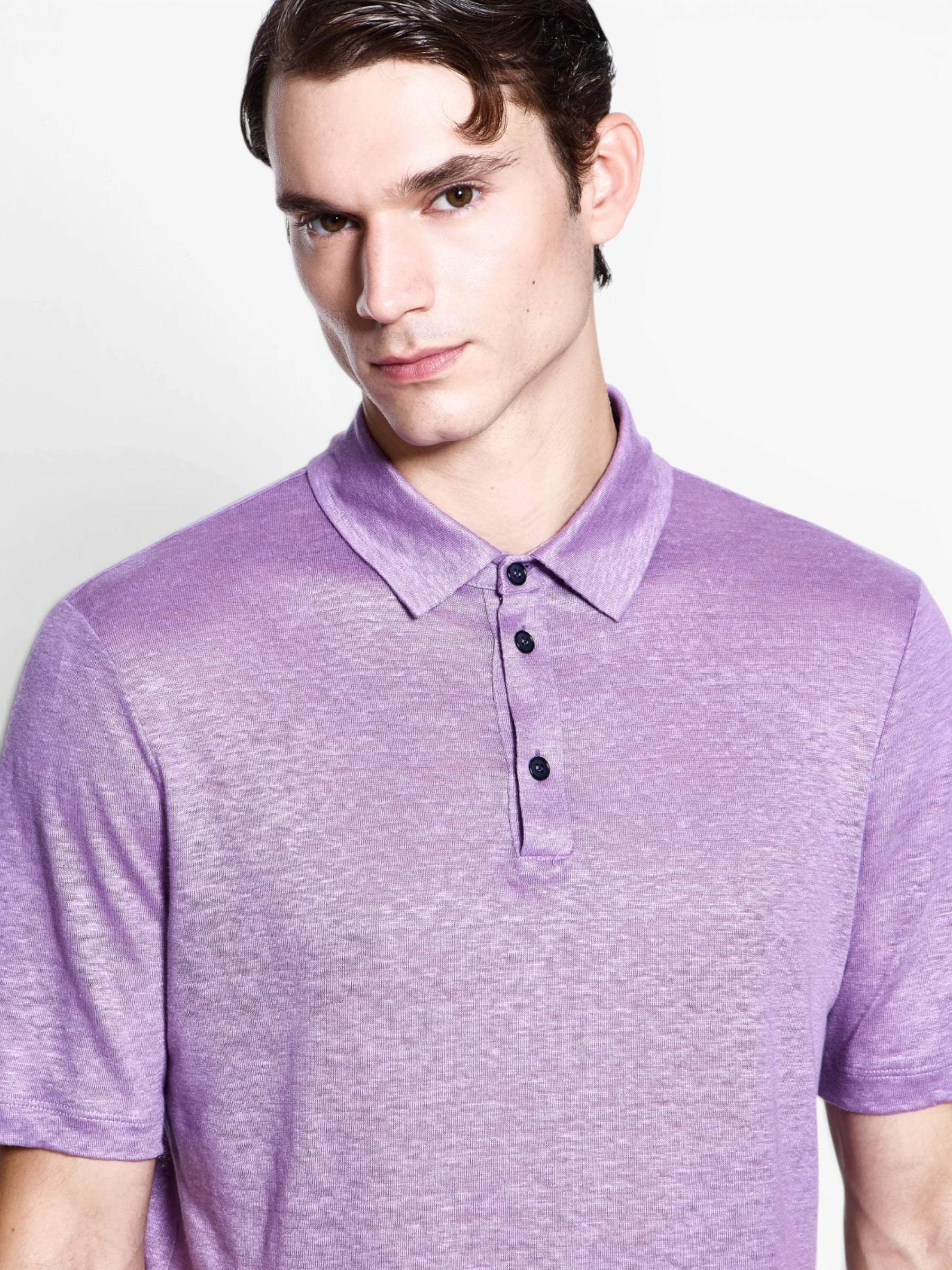 Short sleeve polo - Wisteria