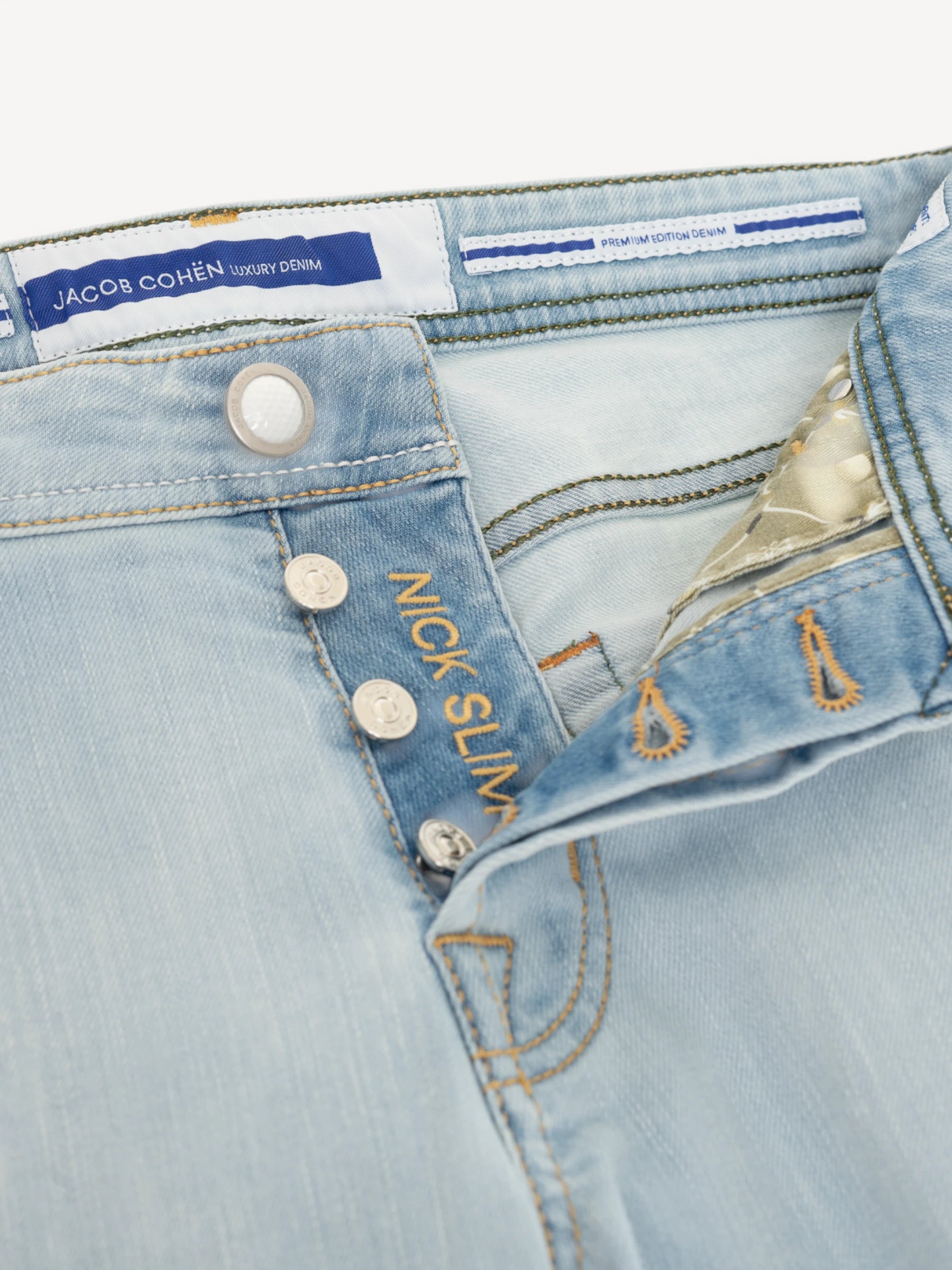 Nick Slim Jeans - Lichtblauw
