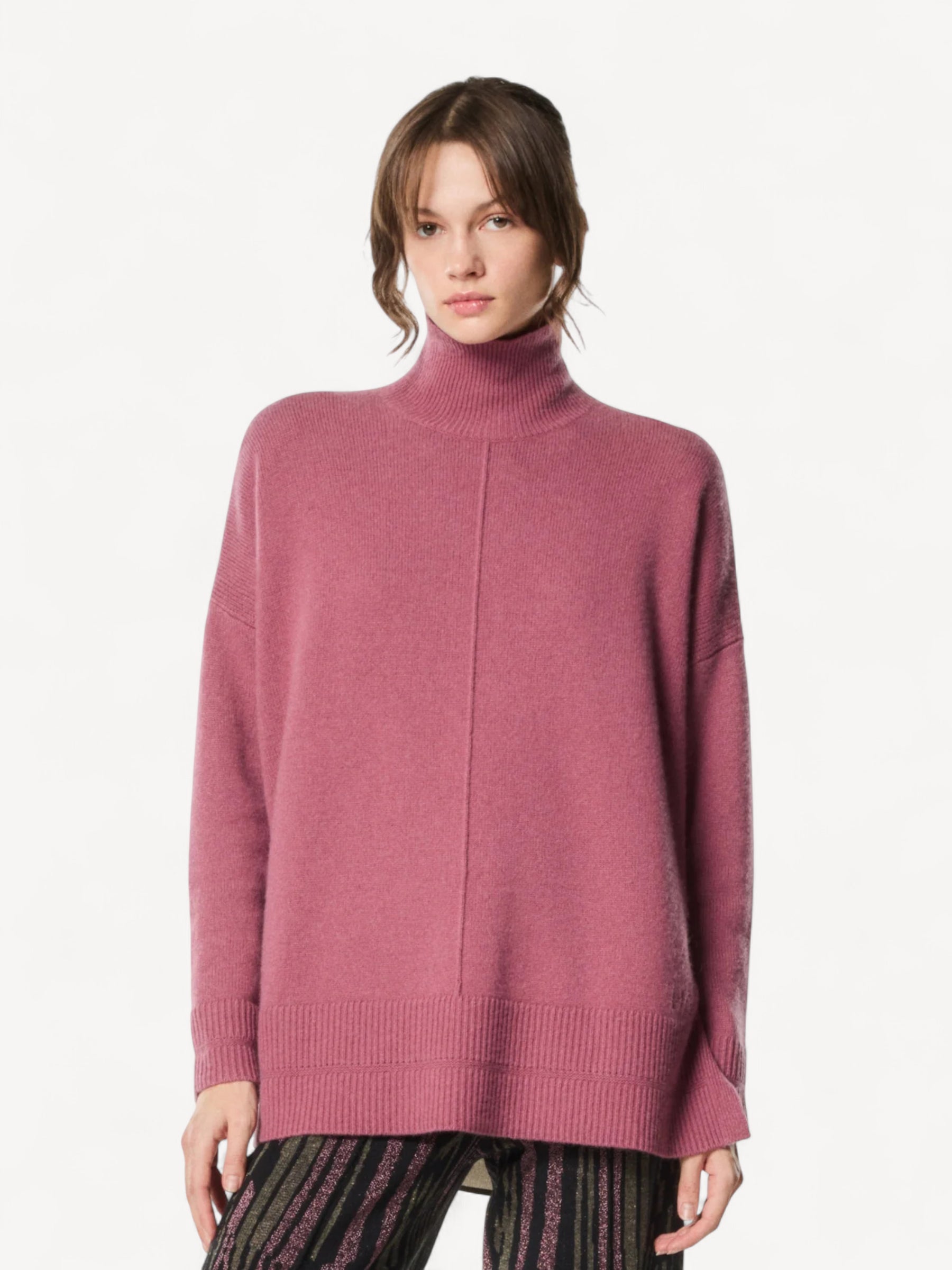 Miglio Sweater- Oud Roze