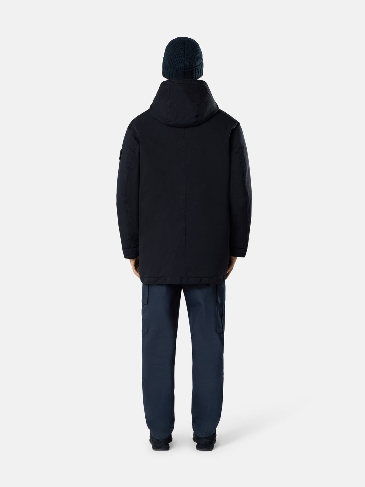 Stone Island L2S154100062 S0F27 Short Parka - Donkerblauw