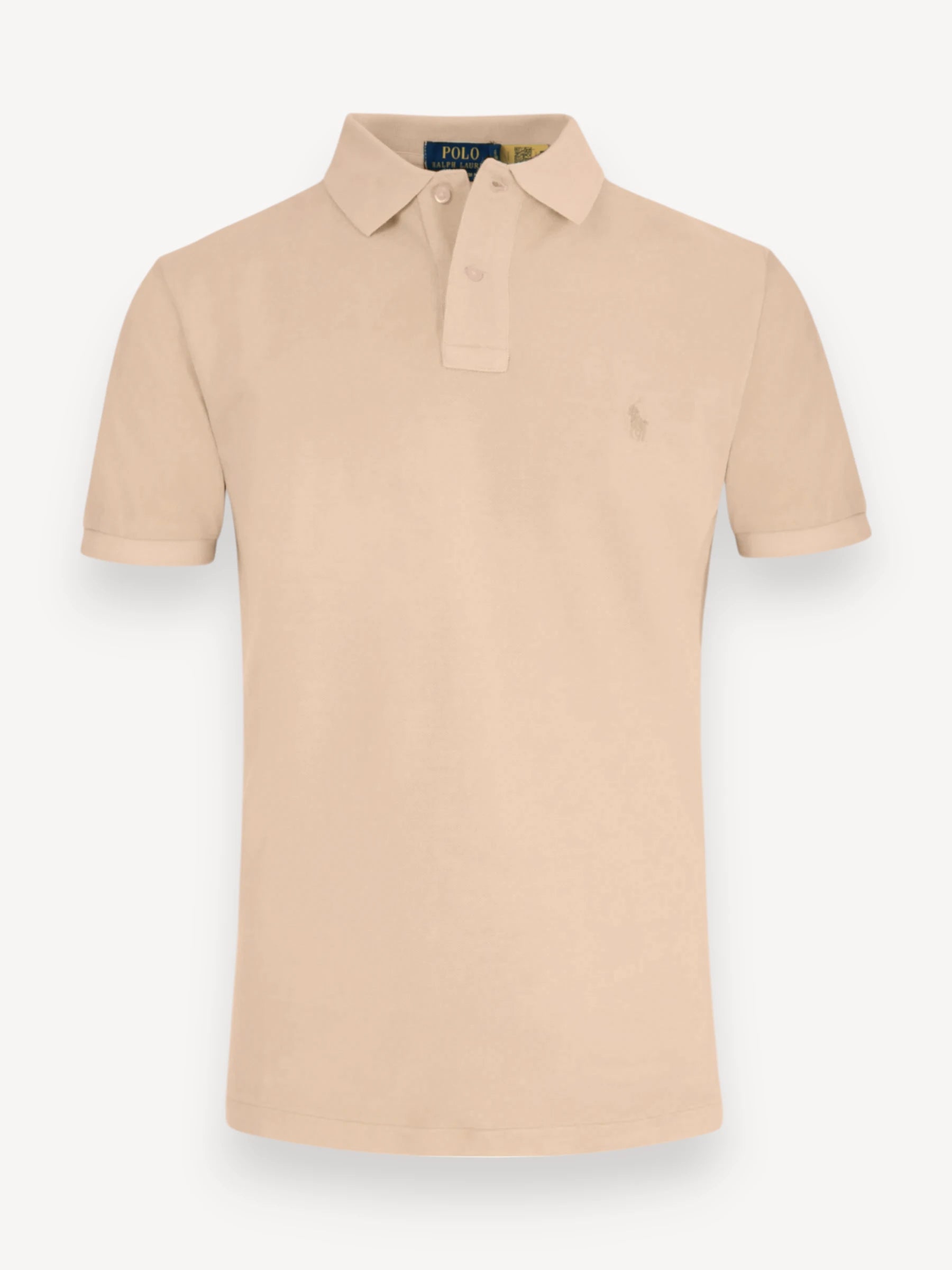 Garment Dyed Polo - Taupe