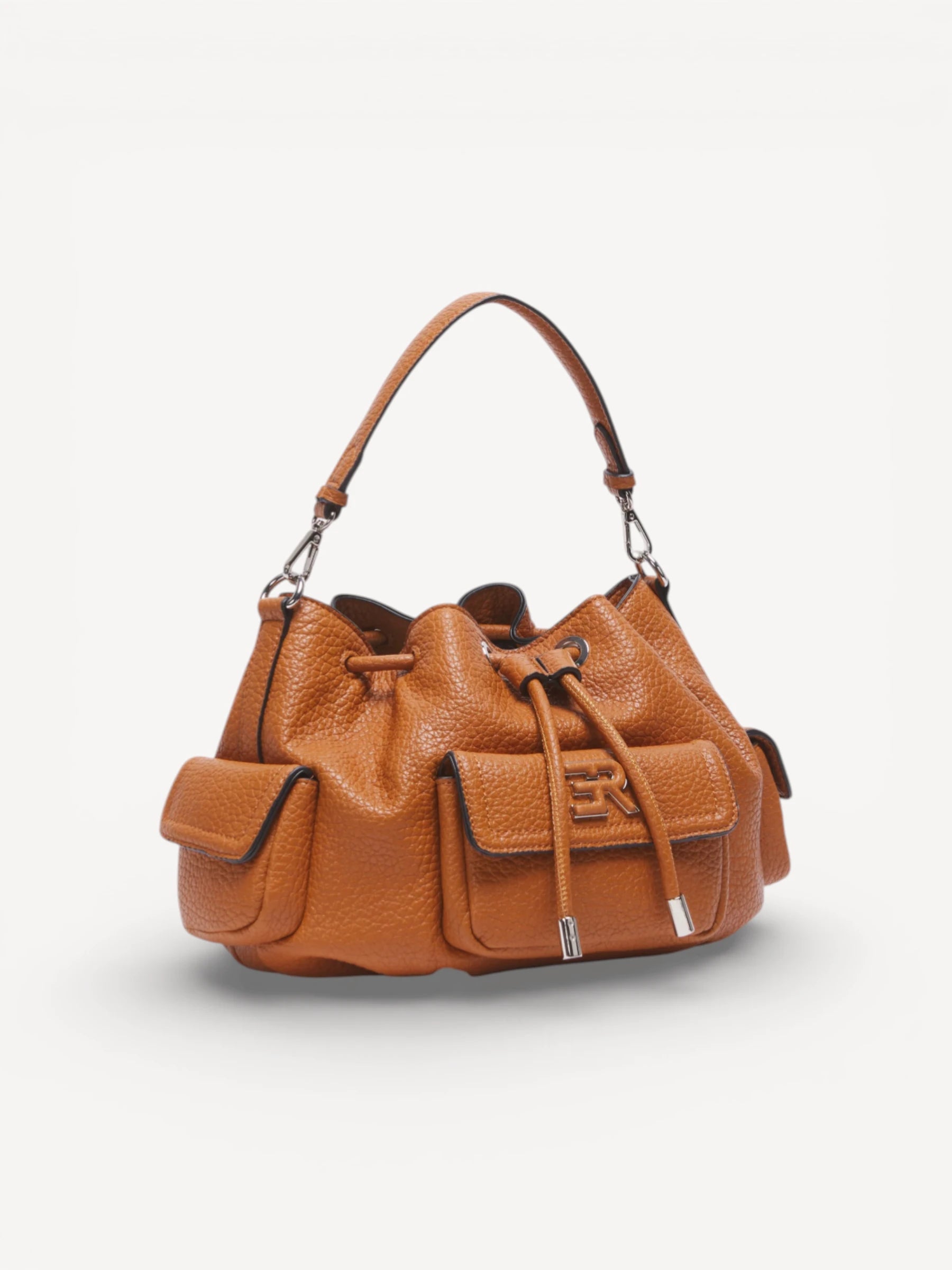 Small Shoulder Bag - Leather Brown