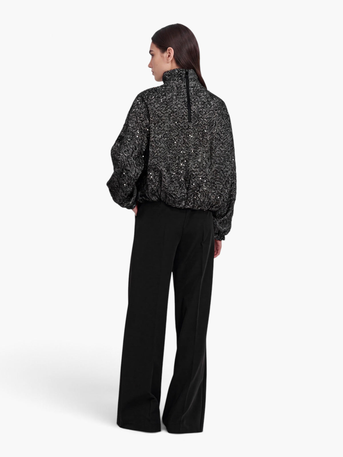 Jacket - Zwart/Off white