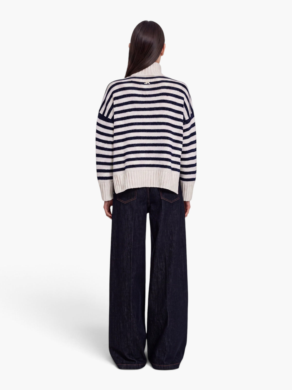 Striped Sweater - Off white