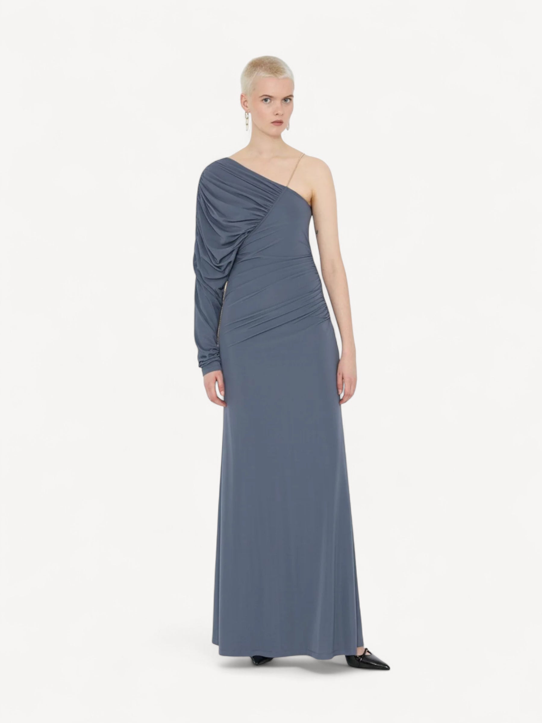 Toga Dress - Smoke Gray