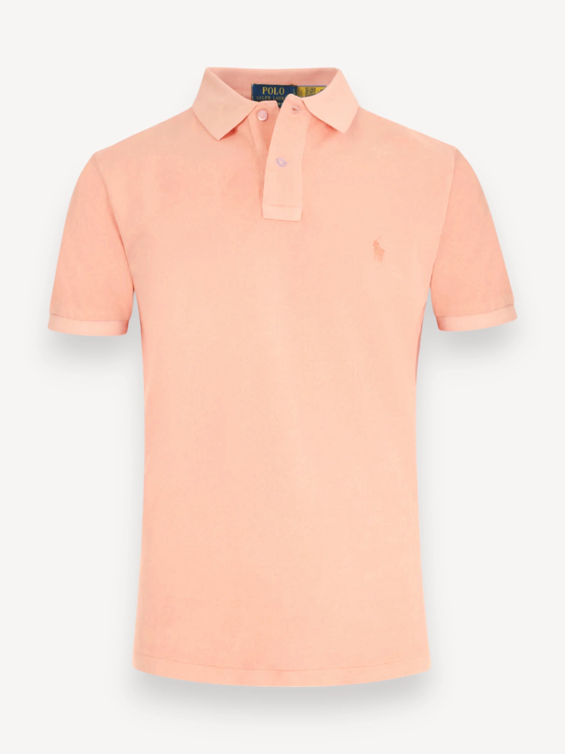 Garment Dyed Polo - Oranje