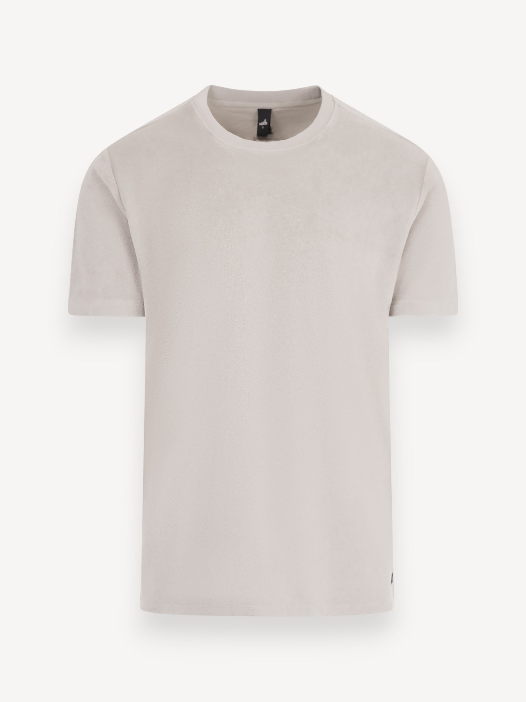 Berkley Toweling T-Shirt - Stone Grey