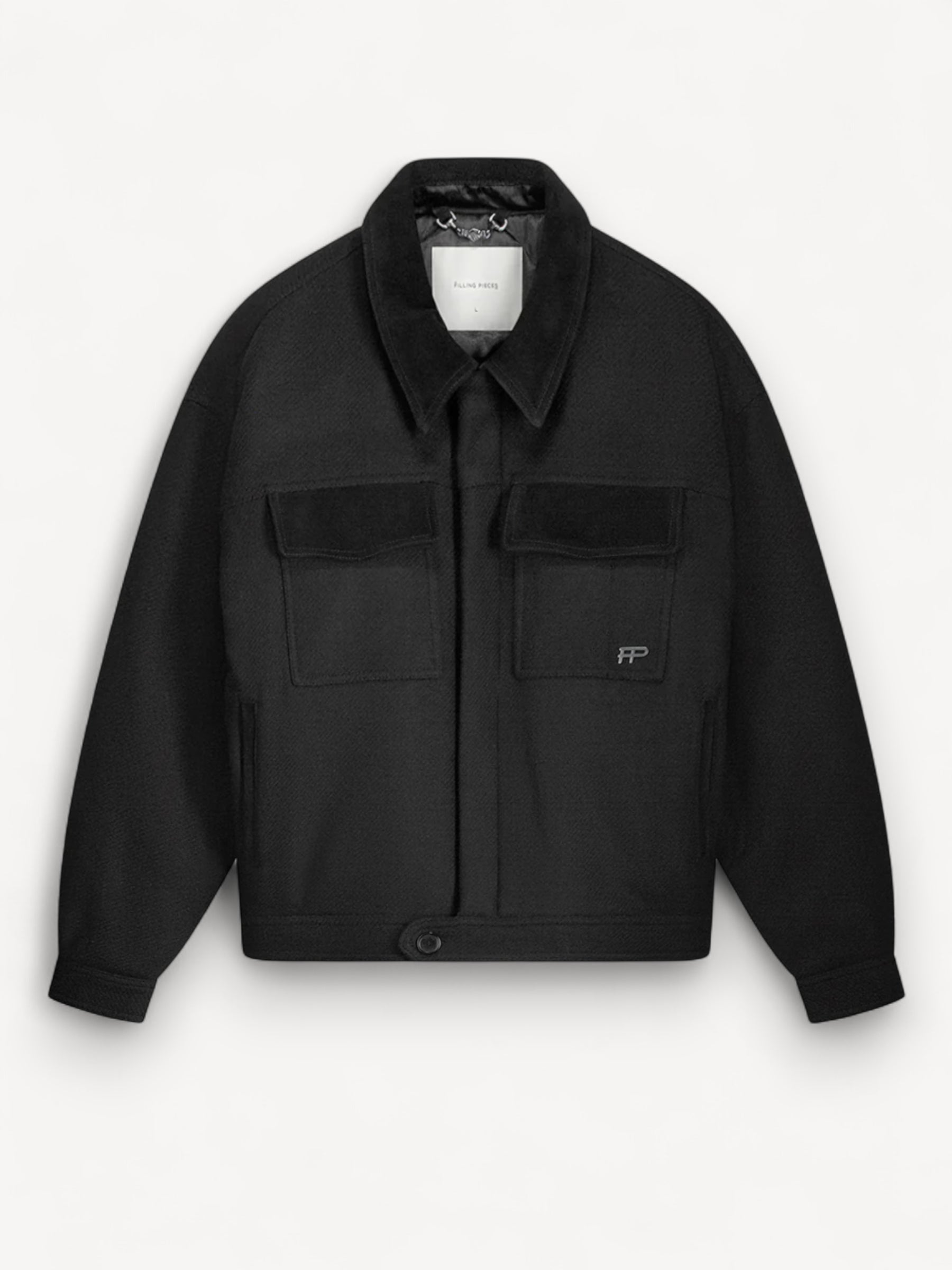 Box Jacket Varsity - Black