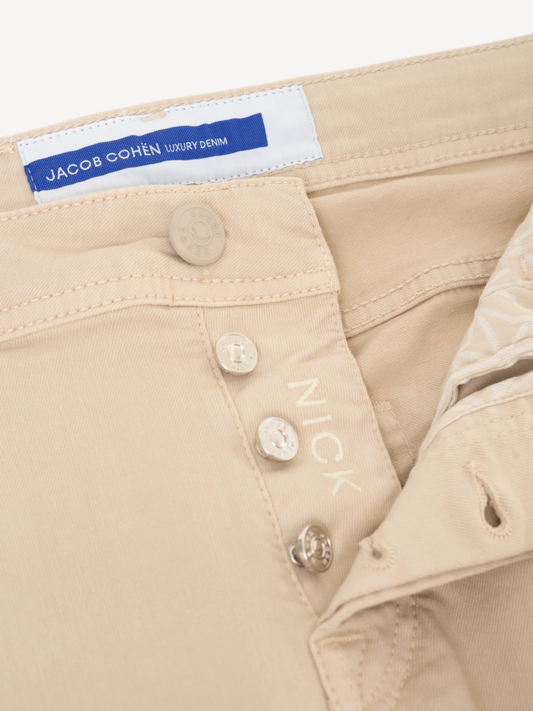 Nick Slim Fit Pants - Almond