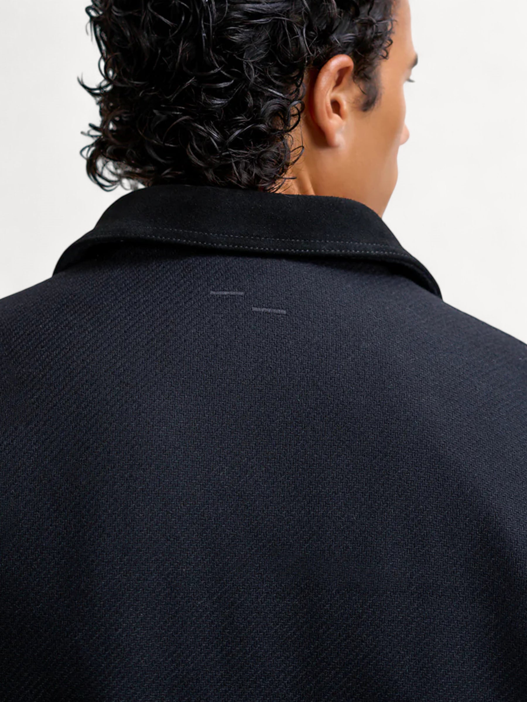 Box Jacket Varsity - Black