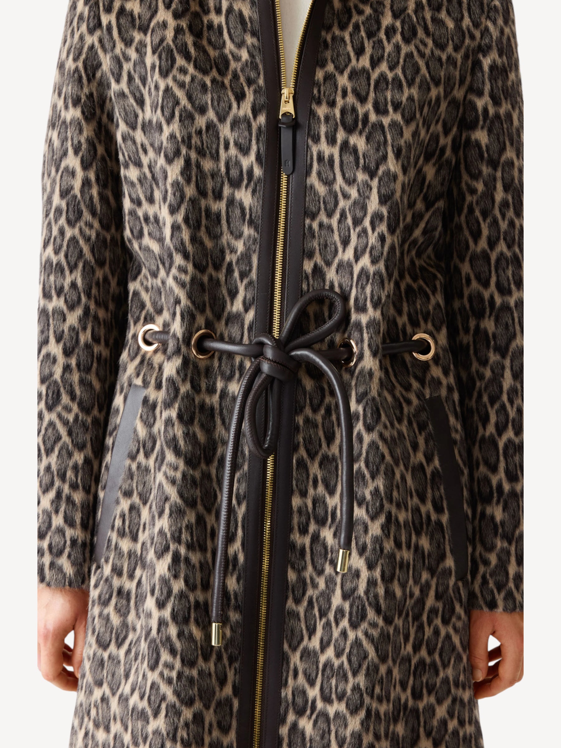 Blithe-A Jacquard Jacket - Light Camel