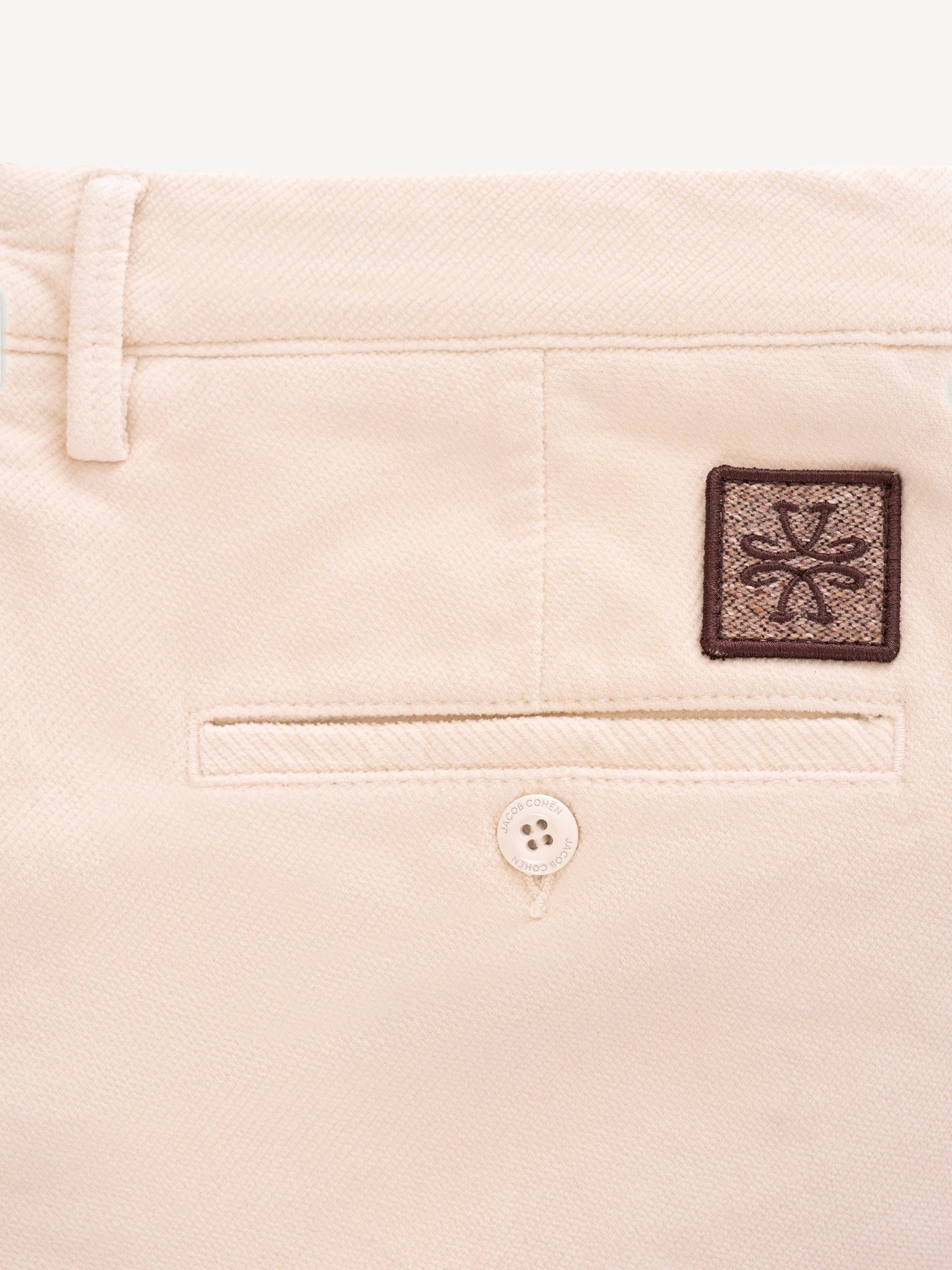 Bobby Slim Trousers - Off White
