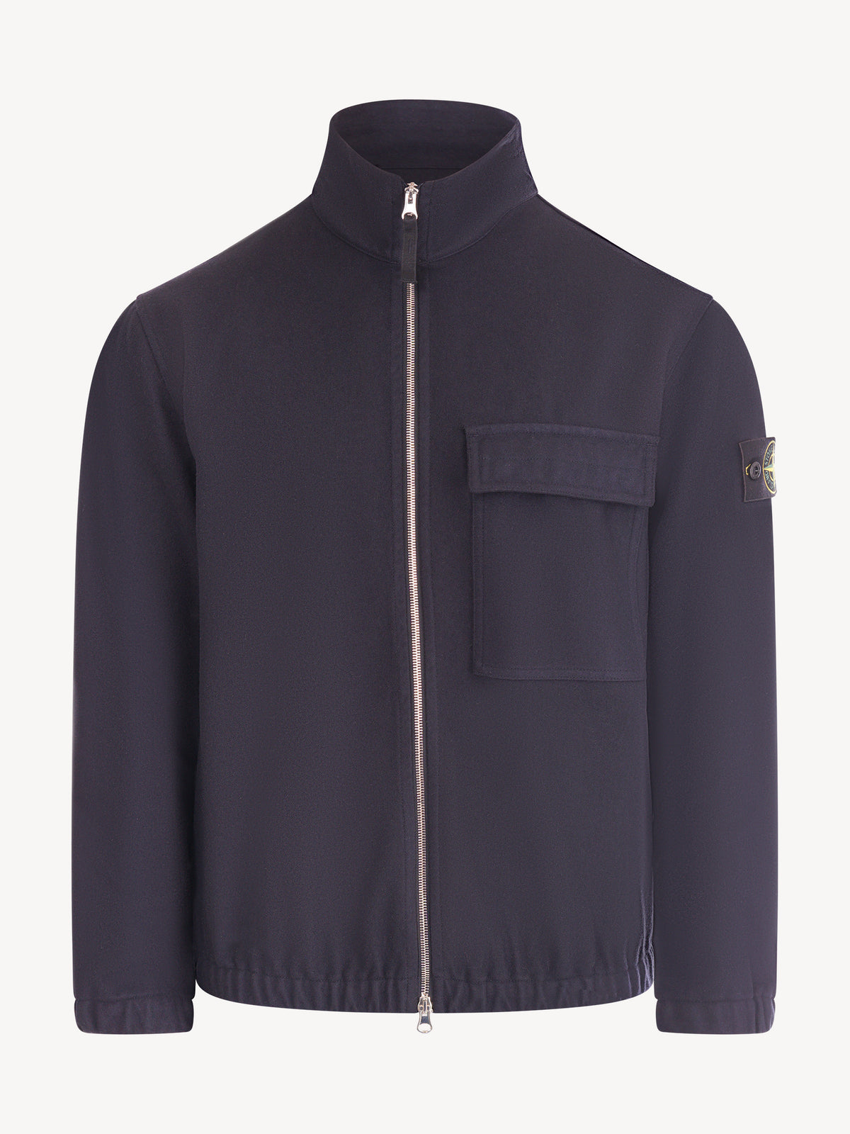 Stone Island Flannel Shirt - Donkerblauw