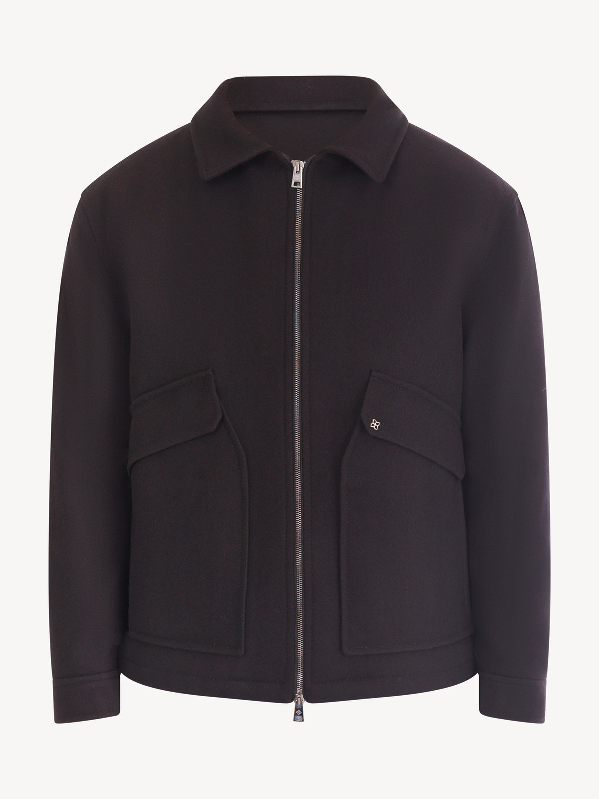 Tagliatore Jas van Wol En Cashmere - Zwart