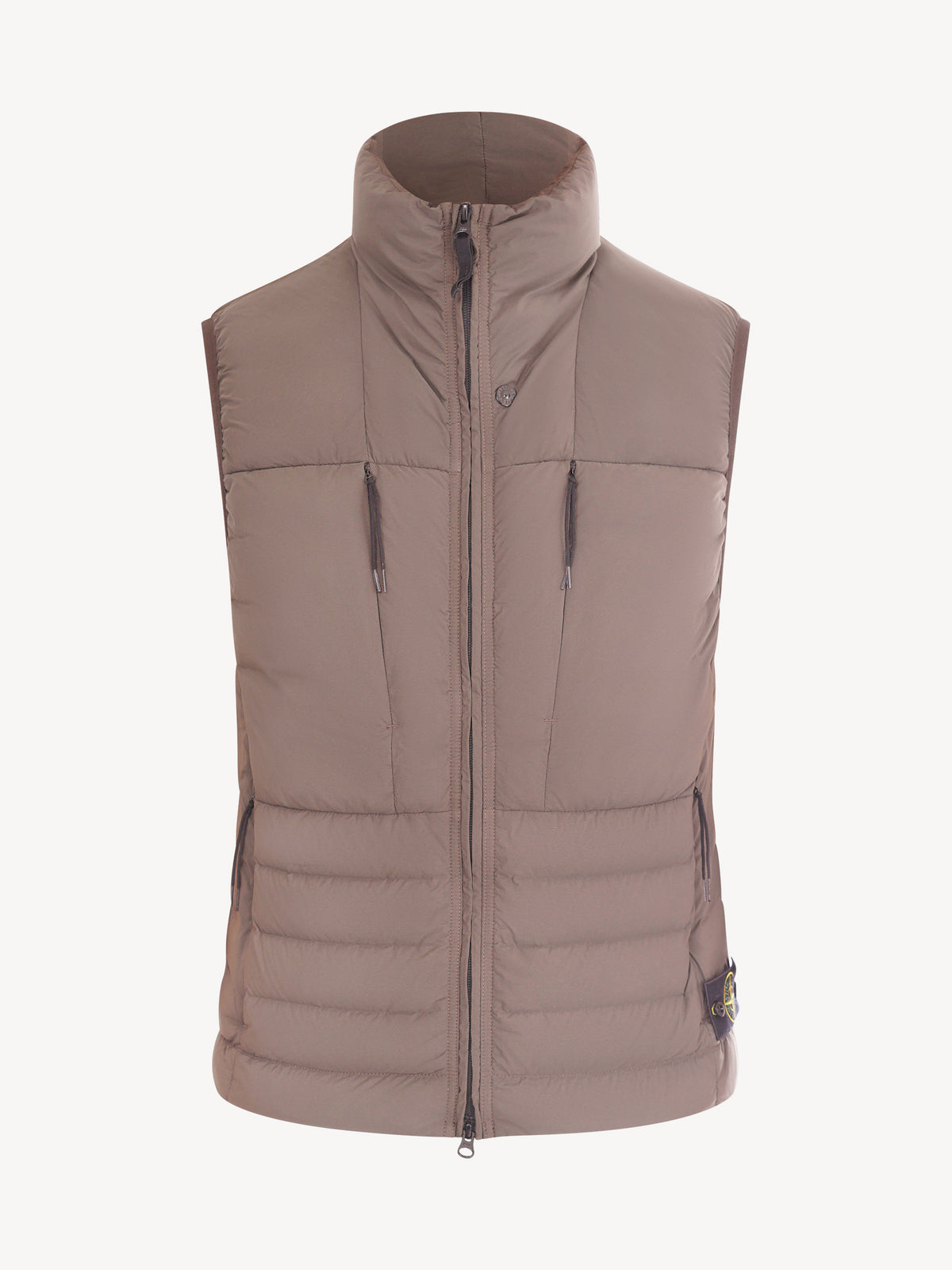Stone Island Seamless Tunnel Nylon Down-TC Bodywarmer - Donkergroen