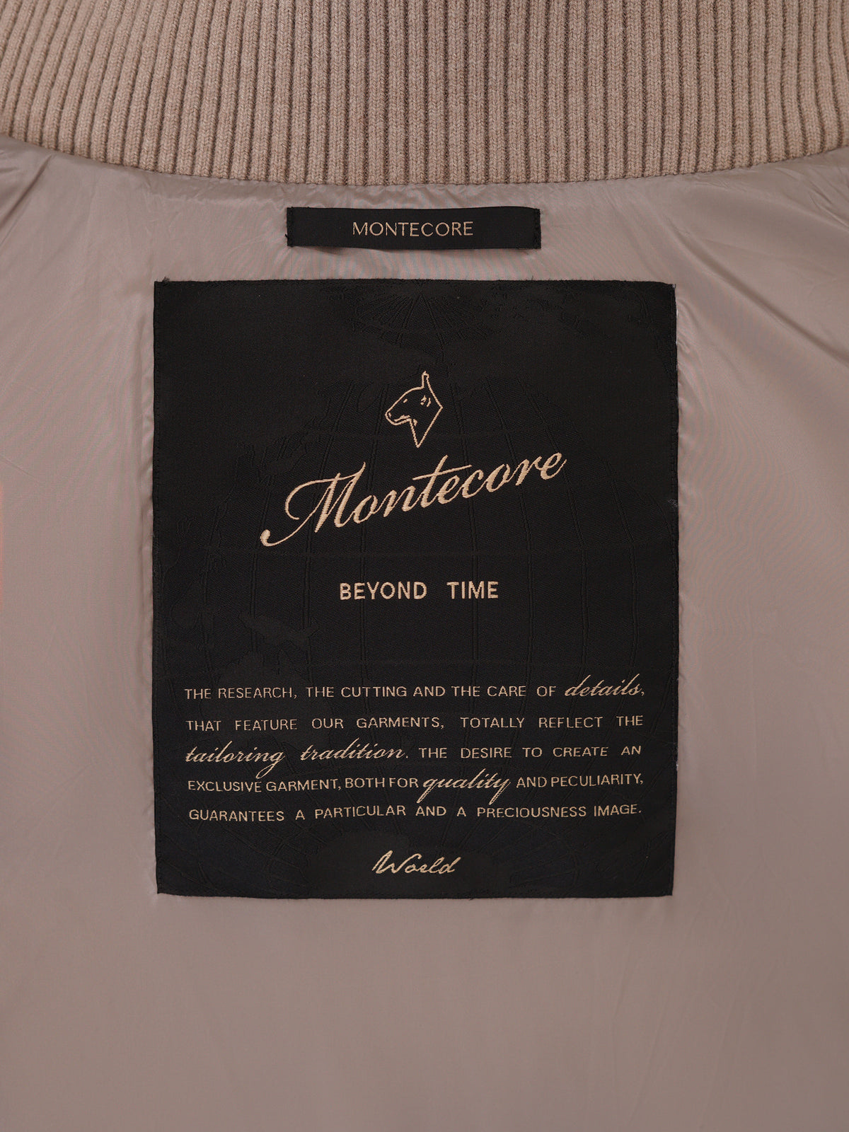 Montecore Man Down Jacket - Kiezel Grijs