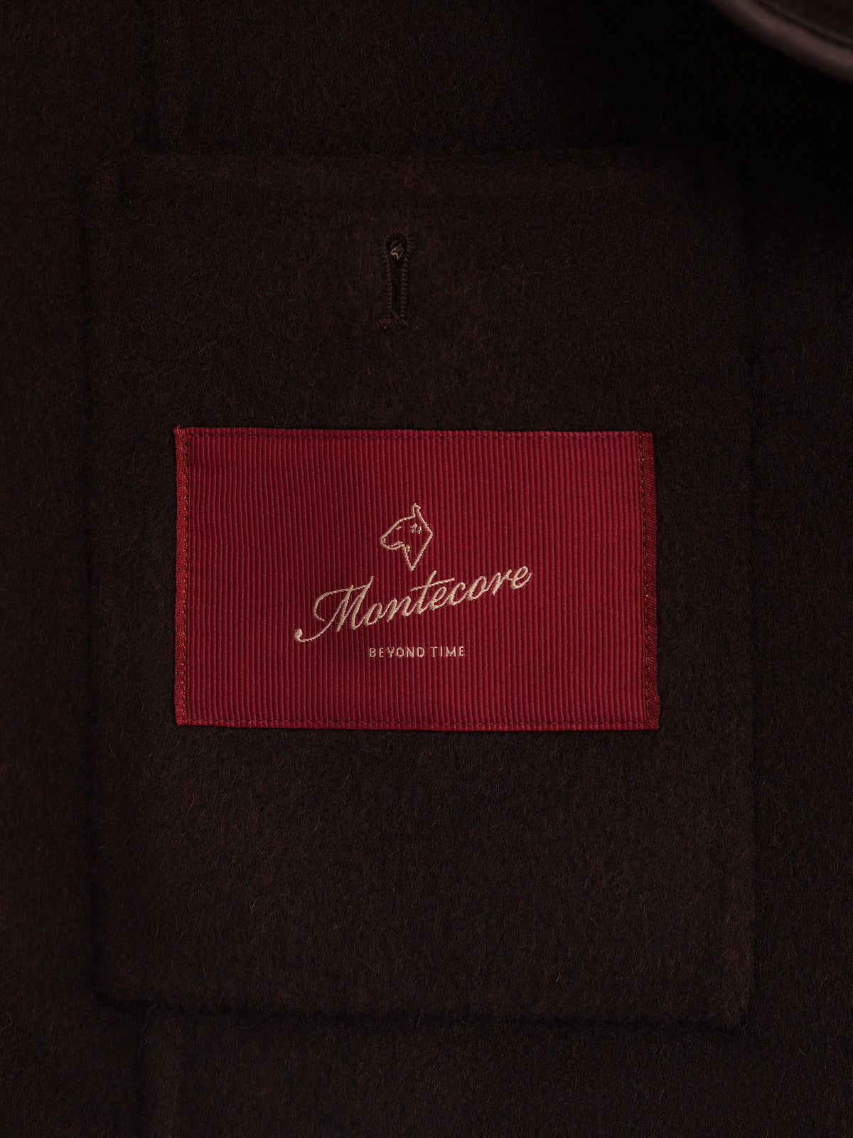 Montecore Double Breasted Coat - Bruin
