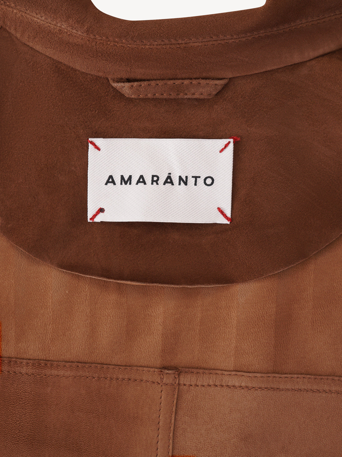 Amaranto Leren Jack - Cognac