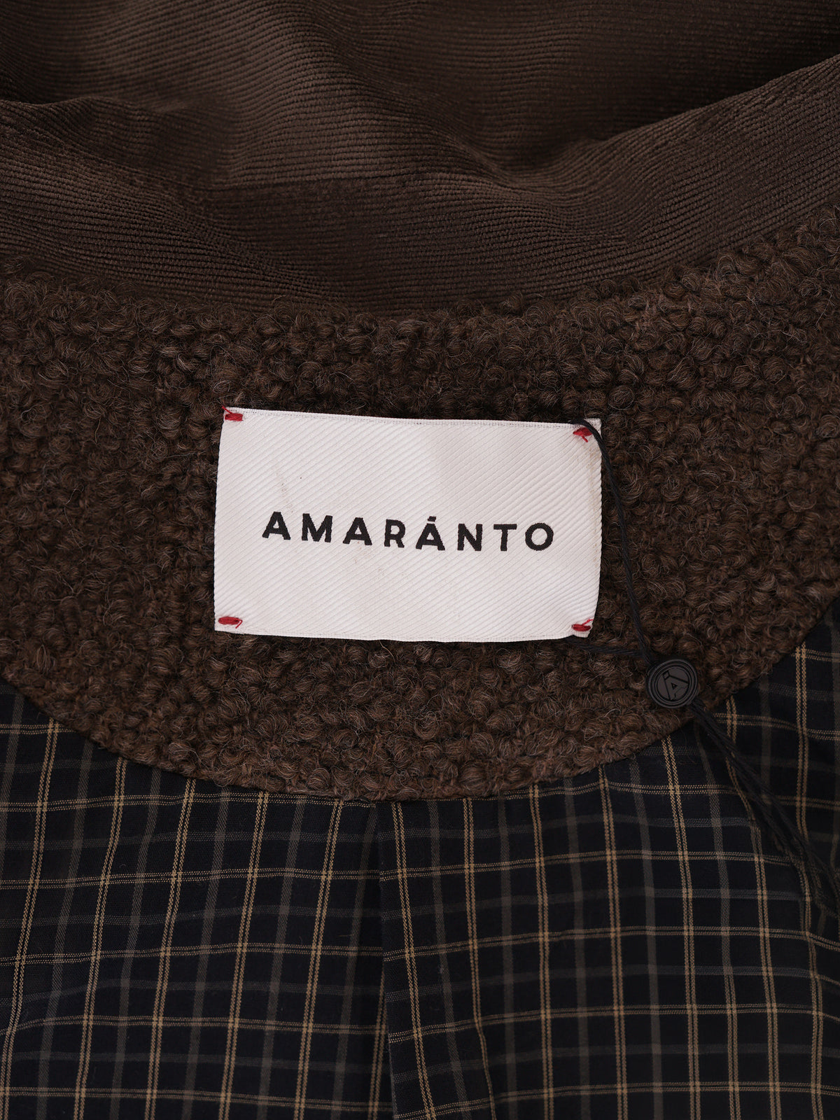 Amaránto Boucle jack - Grijs