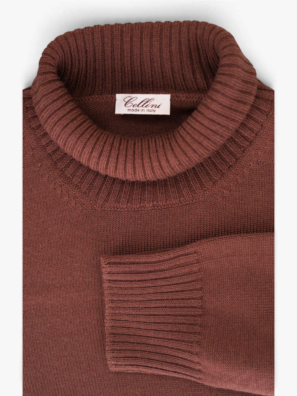 Cellini Turtle Neck - Midden bruin