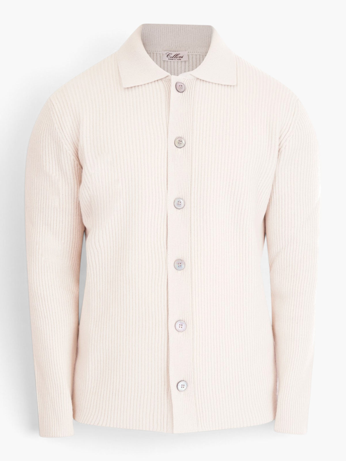 Cellini Knitted overshirt - Beige