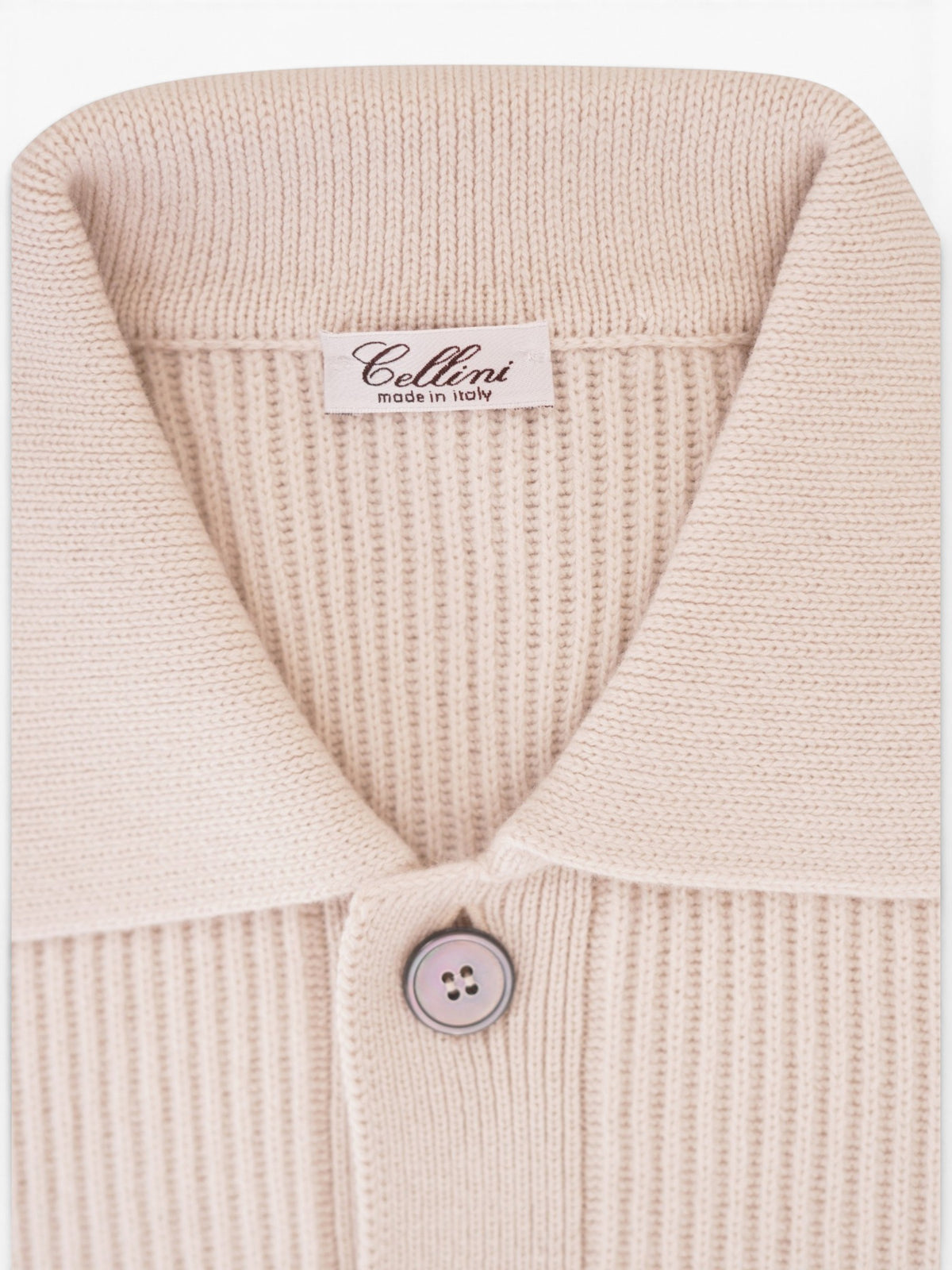Cellini Knitted overshirt - Beige