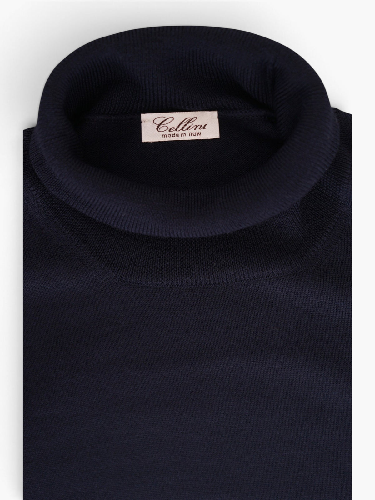 Cellini Turtle Neck - Donkerblauw
