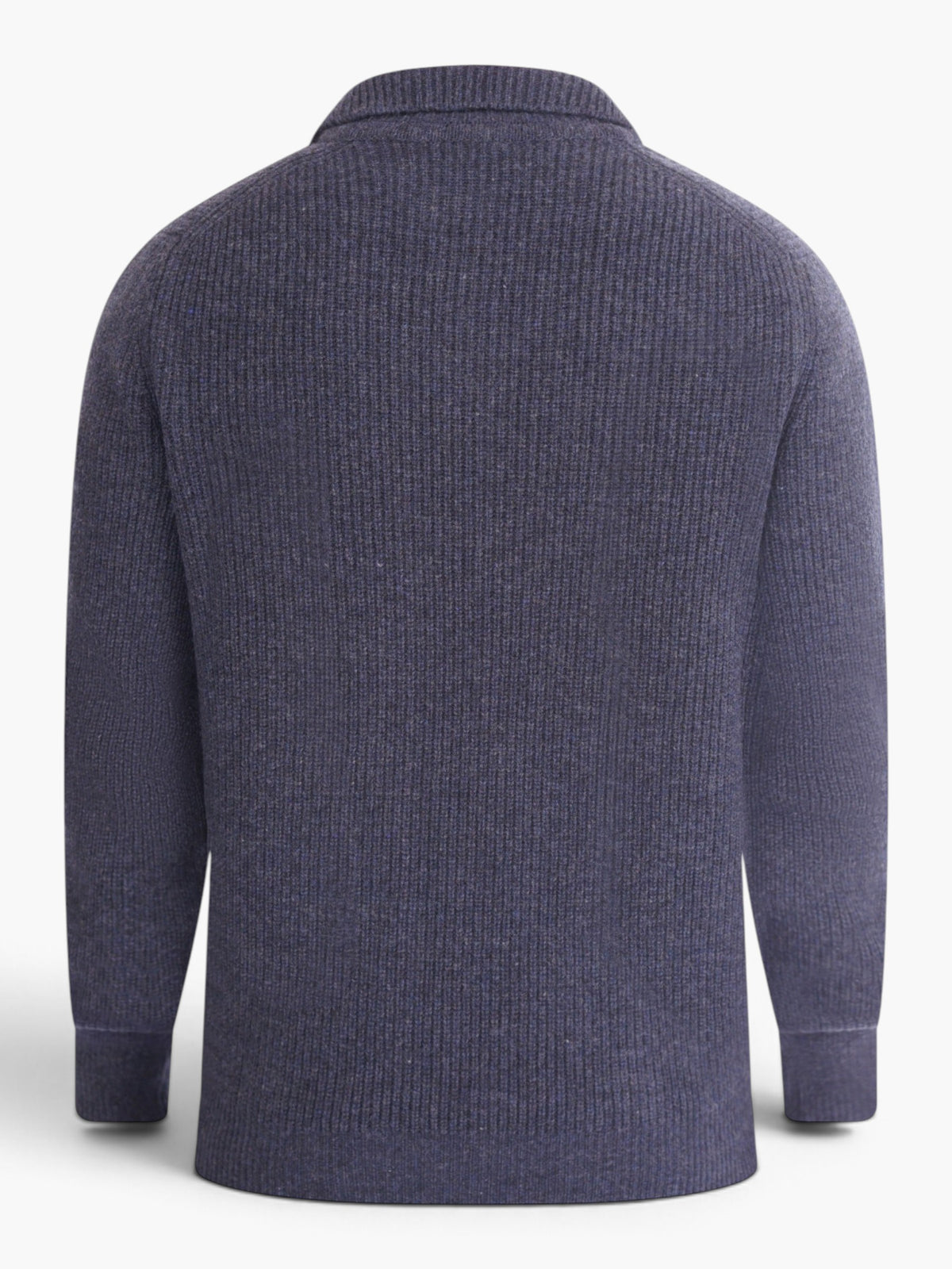 Cellini Trui polokraag grofgebreid - Denim blue