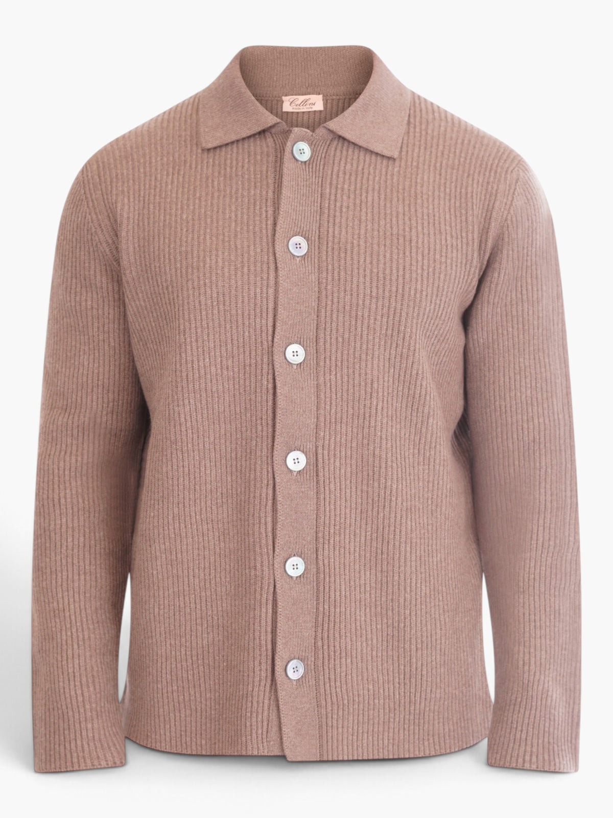 Cellini Knitted overshirt - Taupe