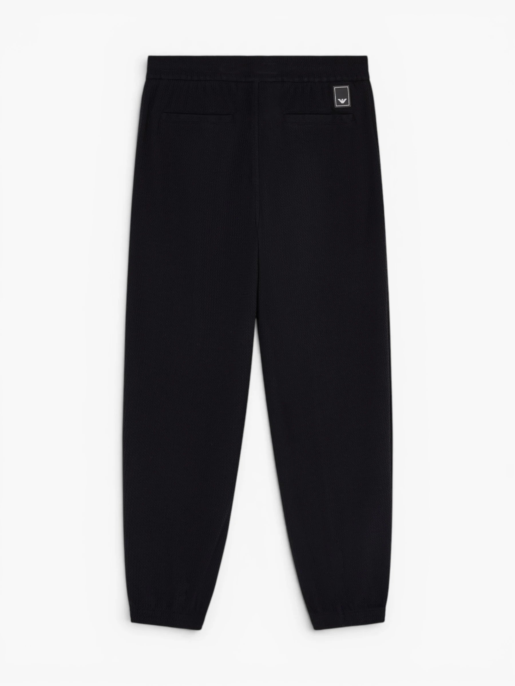 Travel Essential embossed jersey joggers - Donkerblauw