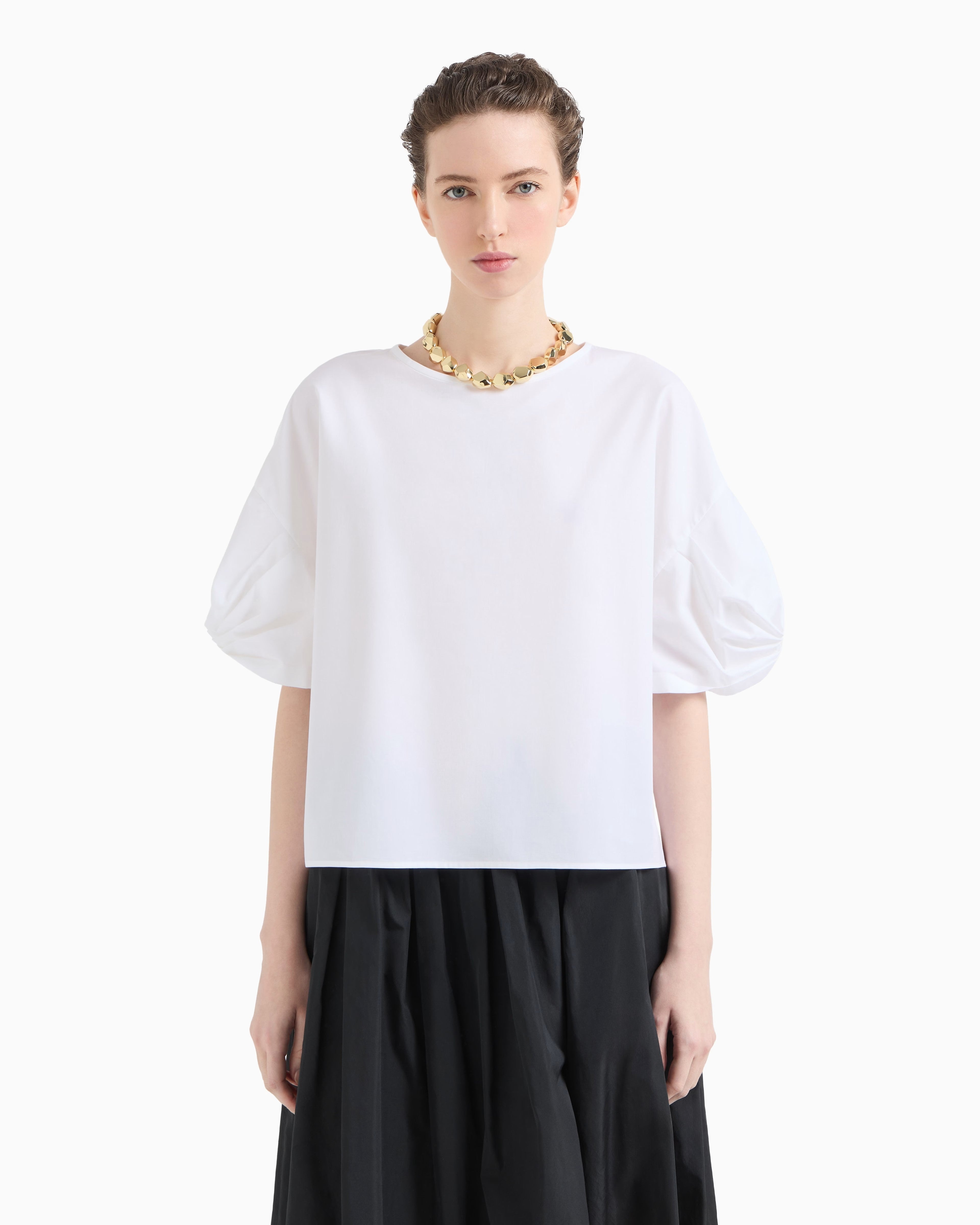 Woven Blouse - Wit