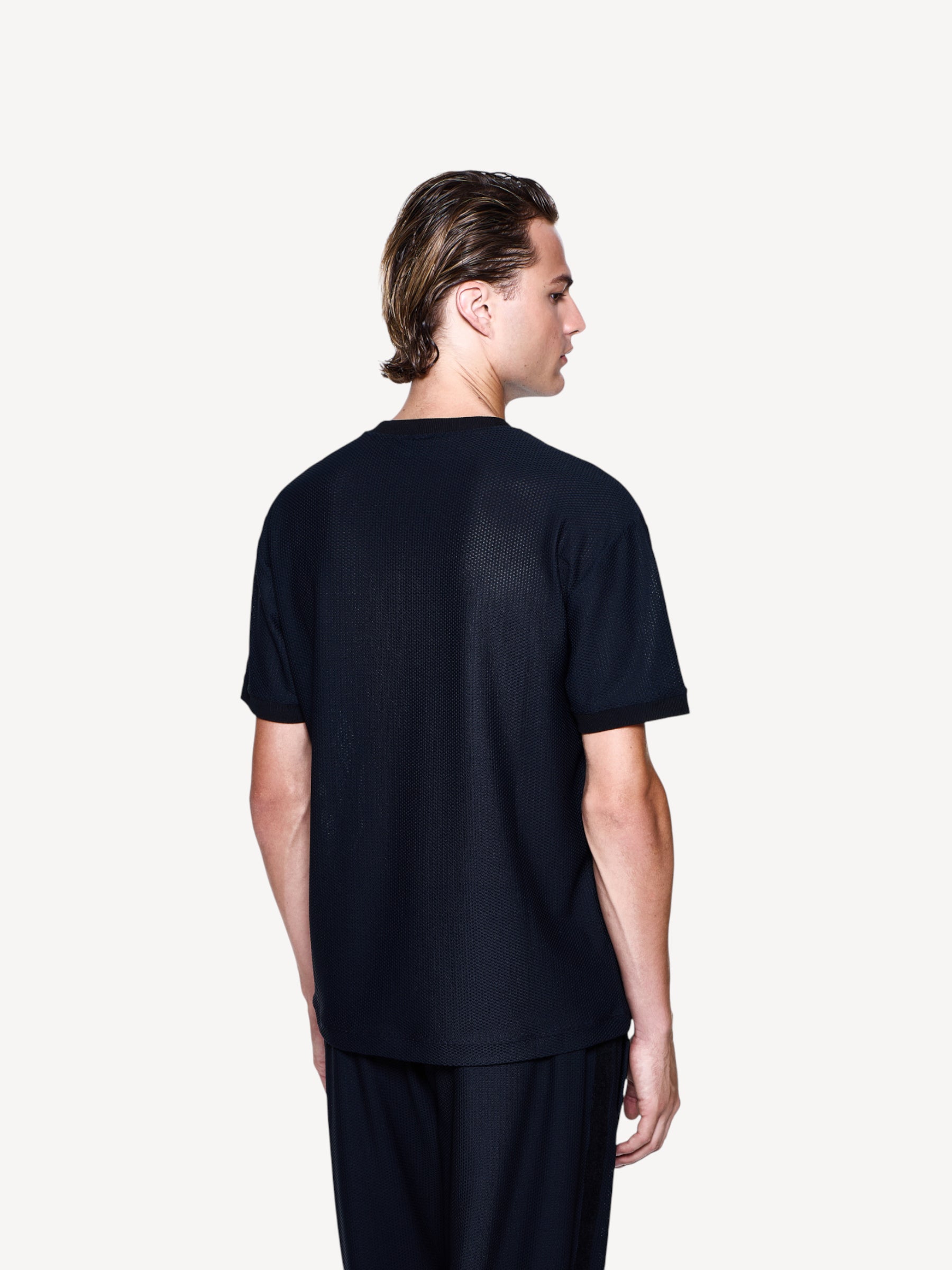 T-Shirt Technical Waffle - Dark Blue